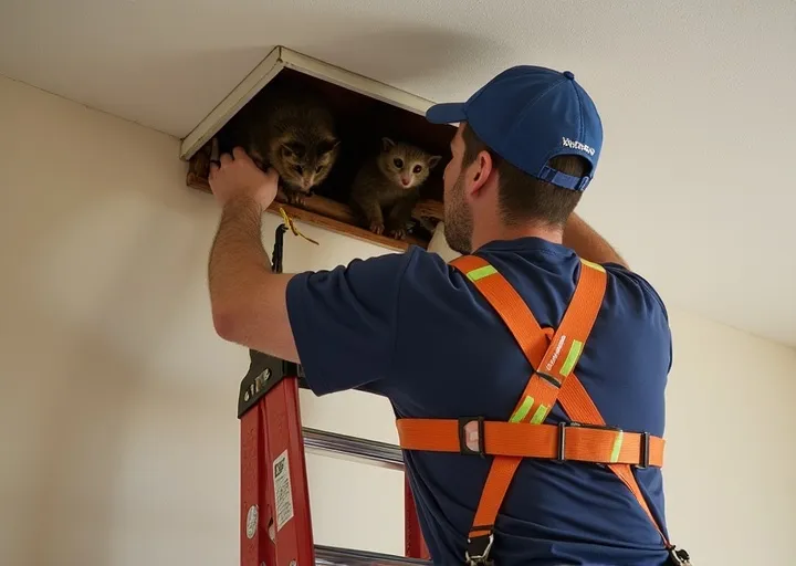 Safe Roof Cavity Access Wights Mountain